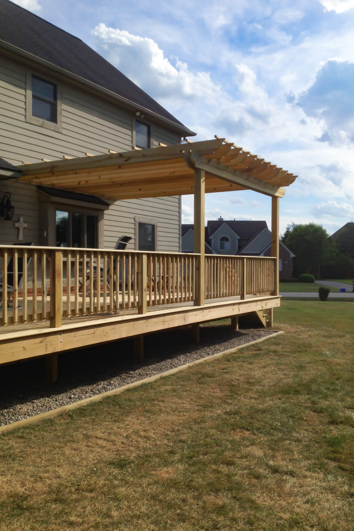 Treated Pine Decks | Ann Arbor Decks by JMJ